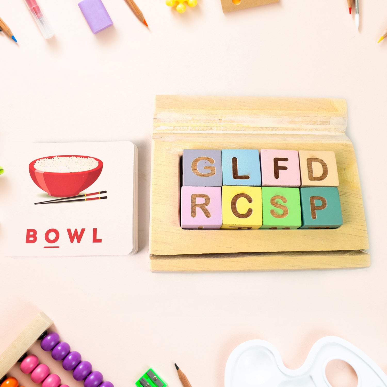 Alphabet Puzzle Spelling  Reading Words (26 Flash Cards  8 Woodenblock) Alphabet Puzzle Spelling  Reading Words (26 Flash Cards  8 Woodenblock)